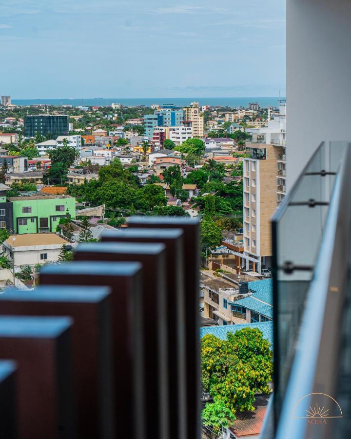 Solea 1 Bedroom Apartment - Central, Comfortable, Cozy, Balcony, Pool, Gym Accra Kültér fotó